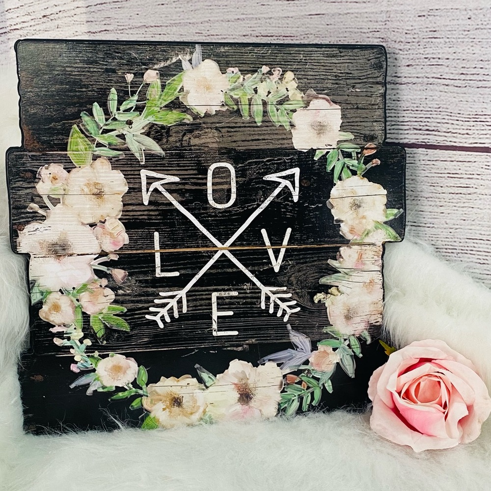 Magnolia Home Rustic Bohemian Wooden Wall Art